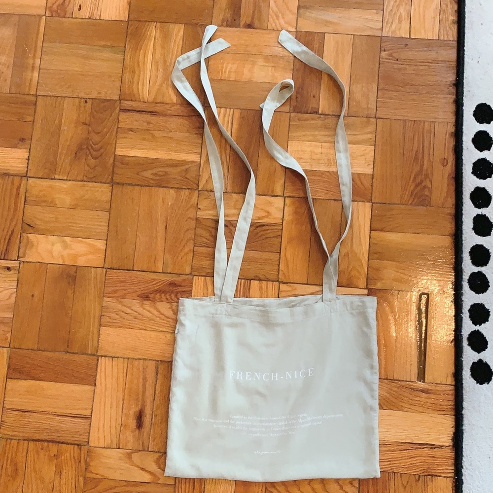 Light green tote bag - Picture 2 of 2